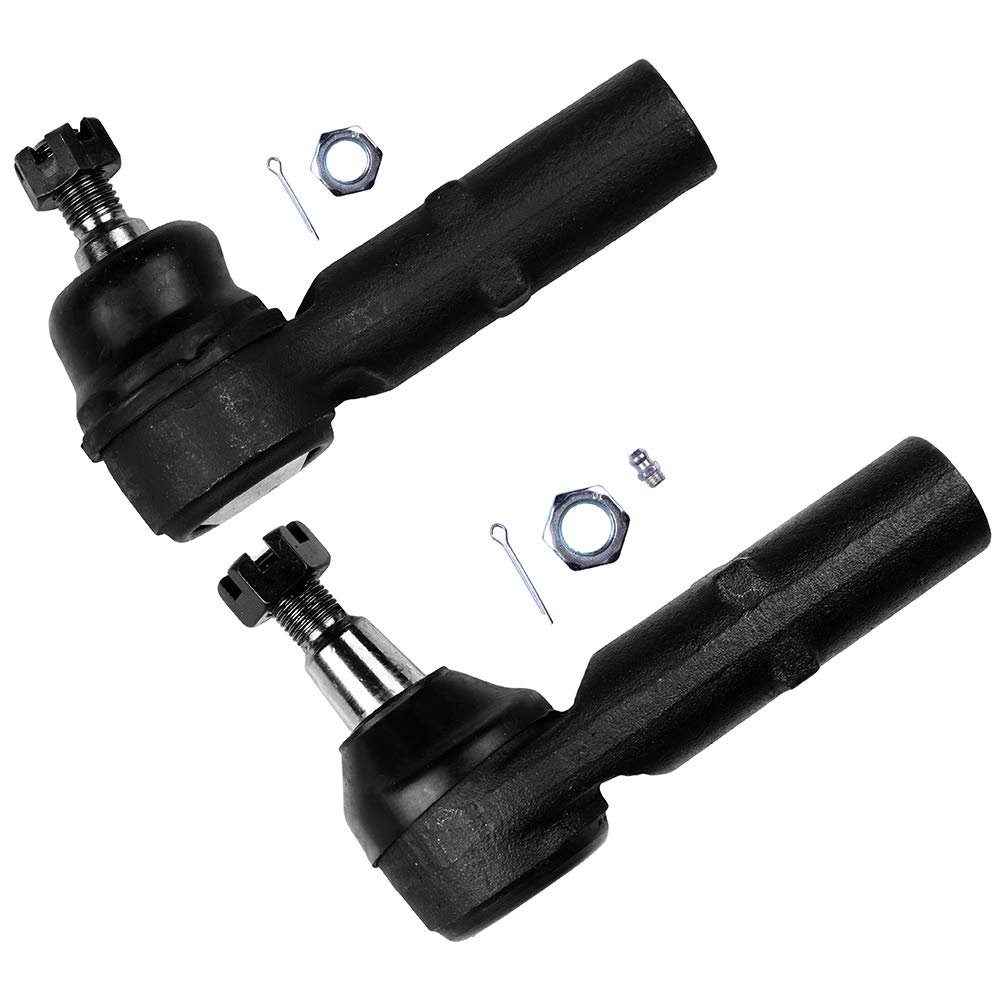 Premium Suspension Set Of 2 Front Left Outer Tie Rod End Right Compatible Fit Ford Contour 1997-2000 For Mercury Cougar