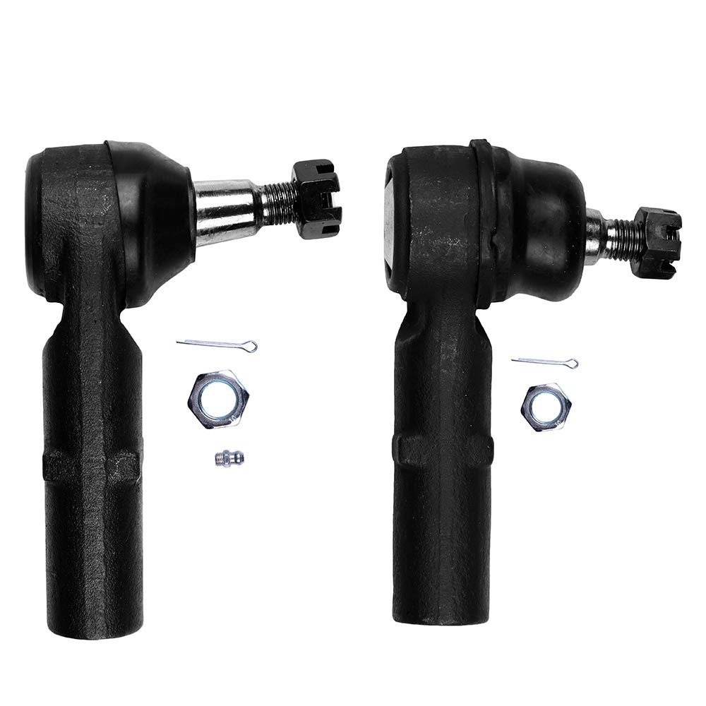 Premium Suspension Set Of 2 Front Left Outer Tie Rod End Right Compatible Fit Ford Contour 1997-2000 For Mercury Cougar