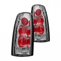 Winjet Ctwj-0003-cc Chrome Red Euro Tail Lights 