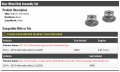 Rear Wheel Bearing Hub Assembly Set Of 2 Compatible With014-2019 Mercedes-benz Cla250 Awd 2 0l 4-cylinder