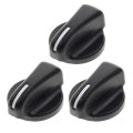 Autokay A C Heater Control Knob Blower Fan Set Of 3 For Jeep Wrangler Dodge Ram Van 1999-2003 Replace 05011218ac 5183281aa