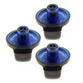 Autokay A C Heater Control Knob Blower Fan Set Of 3 For Jeep Wrangler Dodge Ram Van 1999-2003 Replace 05011218ac 5183281aa