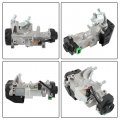 Wflnhb Ignition Keys Switch Lock Cylinder Steering 06350-swn-011 Replacement For 2007-2011 Honda Crv 2 4l