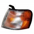 Front Signal Light Driver Side For 1991 1992 1993 1994 Toyota Tercel Amber And Clear Lens Replacement To2530104 81520-16170 