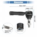 X Autohaux 2pcs Front Outer Tie Rod End Links Suspension Steering For Chrysler 300 Dodge Challenger Charger Dakota Durango
