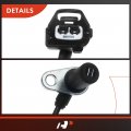 A-premium Abs Wheel Speed Sensor Compatible With Mitsubishi Models Eclipse 2006 2007 2008 2009 2010 2011 2012 Front Left Driver