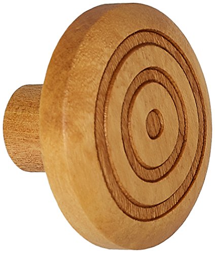 Laurey 30173 Cabinet Hardware 1-5/8-Inch Cone Knob Oyster Shell 