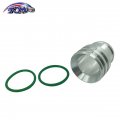 Tom Coolant Hose Pipe Adaptor Connector W 2 Seals Fits 2003 2004 2005 2006 For Porschecayenne 4 5l 94810623000
