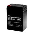 6v 4 5ah Sla Battery Replaces Lil Rider Fx 3-wheel Motorcycle Mighty Max Brand Product 