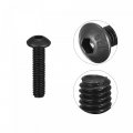 Uxcell M4x20mm Hex Socket Button Head Cap Bolts Screws Alloy Steel 100pcs