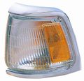 Passenger Side Parking Light Assembly 312-1501r-as1 For Toyota Pickup 1989 1991 Amber Clear Plastic Lens Halogen Right 