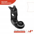 A-premium Rear Right Suspension Trailing Arm Compatible With Chevrolet Malibu 2004-2012 Pontiac G6 2005-2010 Saturn Aura
