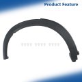 Primed Plastic Rear Fender-flares Wheel Opening Molding Trim Passenger Right Side Replacement For Cx-9 2016-2023 Tk4851w50h