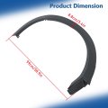 Primed Plastic Rear Fender-flares Wheel Opening Molding Trim Passenger Right Side Replacement For Cx-9 2016-2023 Tk4851w50h