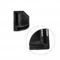 Plastic Wire Cube Connectors 23x23mm Angle Grid Buckle Clip For Storage Shelving Cabinet Organizer Black 20pcs