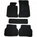 Floor Mats For Bmw E39 5-series 4dr 1997-2003 Factory Fitment Car Front Rear Nylon By Ikon Motorsports 1998 1999 2000 2001 2002