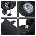 Black Bezel Oe-style Front Fog Light Driving Lamp Housing Assembly For 2013-2016 Mazda Cx-5 Driver Passenger Side 