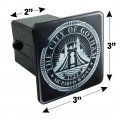 The Batman Gotham City Seal Tow Trailer Hitch Cover Plug Insert