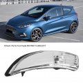 Car Accessories Led Side Mirrors Turn Signal Lights Indicator Door Wing Mirror Lens Clear Fits For Ford Fiesta Mk7 Mk7 5