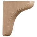 Ekena Millwork Bktw02x08x08eama Eaton Wood Brackets 1 3 4 W X 7 D 2 H Maple 