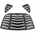 Rear And Side Window Louver Sun Shade Cover In Gt Lambo Style For Subaru Brz 2013-2020 Scion Fr-s 2013-2016 Toyota Gt86