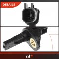 A-premium Abs Wheel Speed Sensor Compatible With Ford Models Transit Connect 2014-2019 Front Driver And Passenger Side 2-pc Set