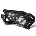 Auto Dynasty Fog Lights Assembly Compatible With 2002-2006 Chevy Avalanche 1500 2500 Lamp Cladding Replacement Driver Left Side 