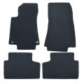 Floor Mats Carpet For Mercedes Benz Glb 2020 2025 4 Piece Set Black Velour And Plastic Front Rear Interior Direct Replacement 