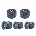 50 Pcs 4-1 2 X 7 8 60 Grits Premium Zirconia Flap Discs Grinding Wheel Sandpaper For