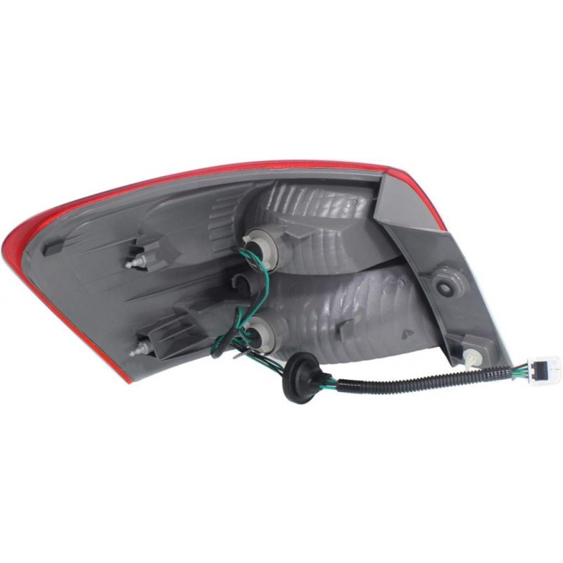 Passenger Side Tail Light Assembly For Nissan Rogue 2008 2013 Dot Certified Ni2801183 26550 Jm00a Halogen Waterproof Smoke Lens