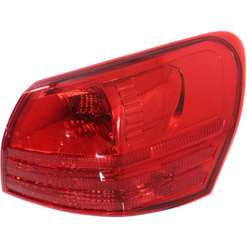 Passenger Side Tail Light Assembly For Nissan Rogue 2008 2013 Dot Certified Ni2801183 26550 Jm00a Halogen Waterproof Smoke Lens