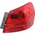 Passenger Side Tail Light Assembly For Nissan Rogue 2008 2013 Dot Certified Ni2801183 26550 Jm00a Halogen Waterproof Smoke Lens 