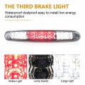 Tresound 3rd Third Brake Light For 07-13 Chevy Silverado Gmc Sierra 1500 2500hd 3500hd Cargo Led High Mount Lamp Tail Red