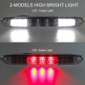 Tresound 3rd Third Brake Light For 07-13 Chevy Silverado Gmc Sierra 1500 2500hd 3500hd Cargo Led High Mount Lamp Tail Red