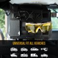 Onetigris Car Headrest Cover Universal Panel For Vehicles Seat Back Organizer Tactical Molle Rigid Truck Organizers 1 Pack