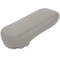 Ocpty Armrest Cover Gray Replacement Pu Leather Seat Covers Fit For Ford F250 F350 Excursion Lariat 1999 2000 2001 2002 2003