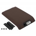 Center Console Armrest Lid Cover Ford F150 2009-2014 Fit Lincoln Mark Lt 2010-2014 Fit For Flow Through Consoles Only 
