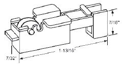 Window Roller Assembly Nylon Wheel 1 2 Diameter Package