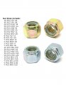 Inch Metric Grade 8 Class 10 Nylon Hex Lock Nuts Zinc 444 Pcs