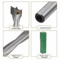 Uxcell Brad Point Drill Bits For Wood 9mm X 68mm Right Turning Carbide Woodworking Carpentry Drilling Tool 2pcs