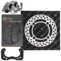 Niche Rear Left Brake Rotor Caliper Pad Kit For Polaris Rzr 4 Xp 900
