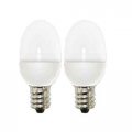 Ge Lighting Led Night Bulb 0 5 Watt 3 Lumen C7s With Candelabra Bulb Base 2-pack Small Light Bulbs Clear 8 6-year Life 