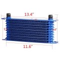 Engine Transmission Oil Cooler Kit Filter Relocation 10 Row An10 Universal
