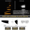Pair Set Full Led Side Mirror Lights Turn Signal Indicator Lamps Assembly Replacement For 2003-2006 Ford Expedition Chrome