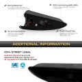Pair Set Full Led Side Mirror Lights Turn Signal Indicator Lamps Assembly Replacement For 2003-2006 Ford Expedition Chrome
