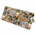 African Animals Zebra Giraffe Elephant Pattern Novelty Metal Vanity Tag License Plate
