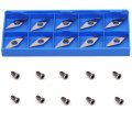 Diamond Tungsten Carbide Insert 32mm Replacement Cutter Knives With Sharp Point Fit For Diy Wood Lathe Turning Detailer Tools 
