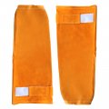 Lizmof Leather Welding Work Sleeves Heat And Flame Resistant Arm Protection Heavy Duty Guard Puncture For Men Women 