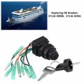 Qiilu Suzuki Outboard Ignition Key For Control Box 37110-99e00 37110-92e01 Motor Switch Assembly