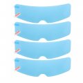 X Autohaux 4pcs 9 65 X2 87 Rain Proof Film For Motorcycle Helmet Universal Anti Shield Lens Sticker Durable Nano Coating